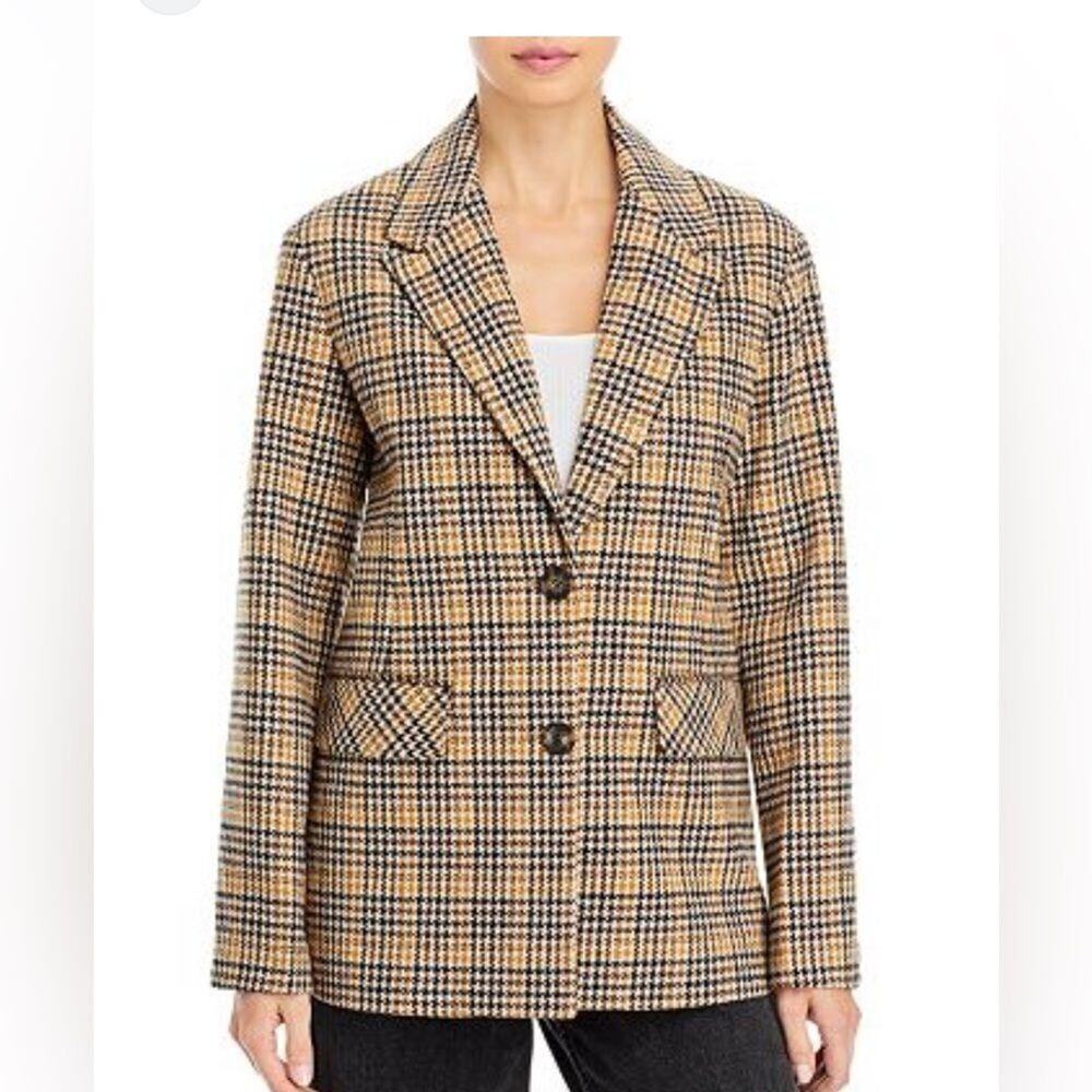 NWT BAGATELLE NYC PLAID BLAZER SIZE M‎